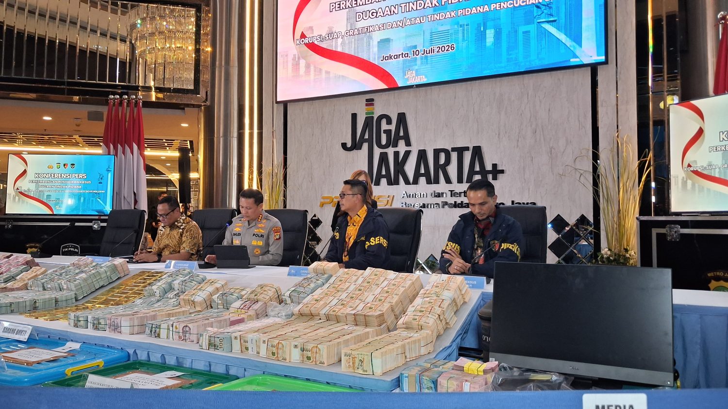 Polda Umumkan Barbuk Emas 74 Kg tapi Belum Tetapkan Tersangka