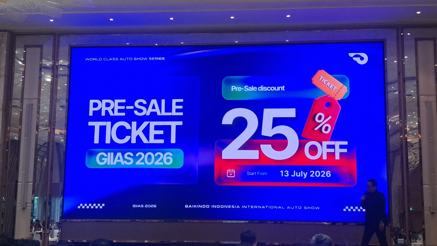 Buruan Serbu! GIIAS 2026 Buka Presale Tiket Diskon 25 Persen