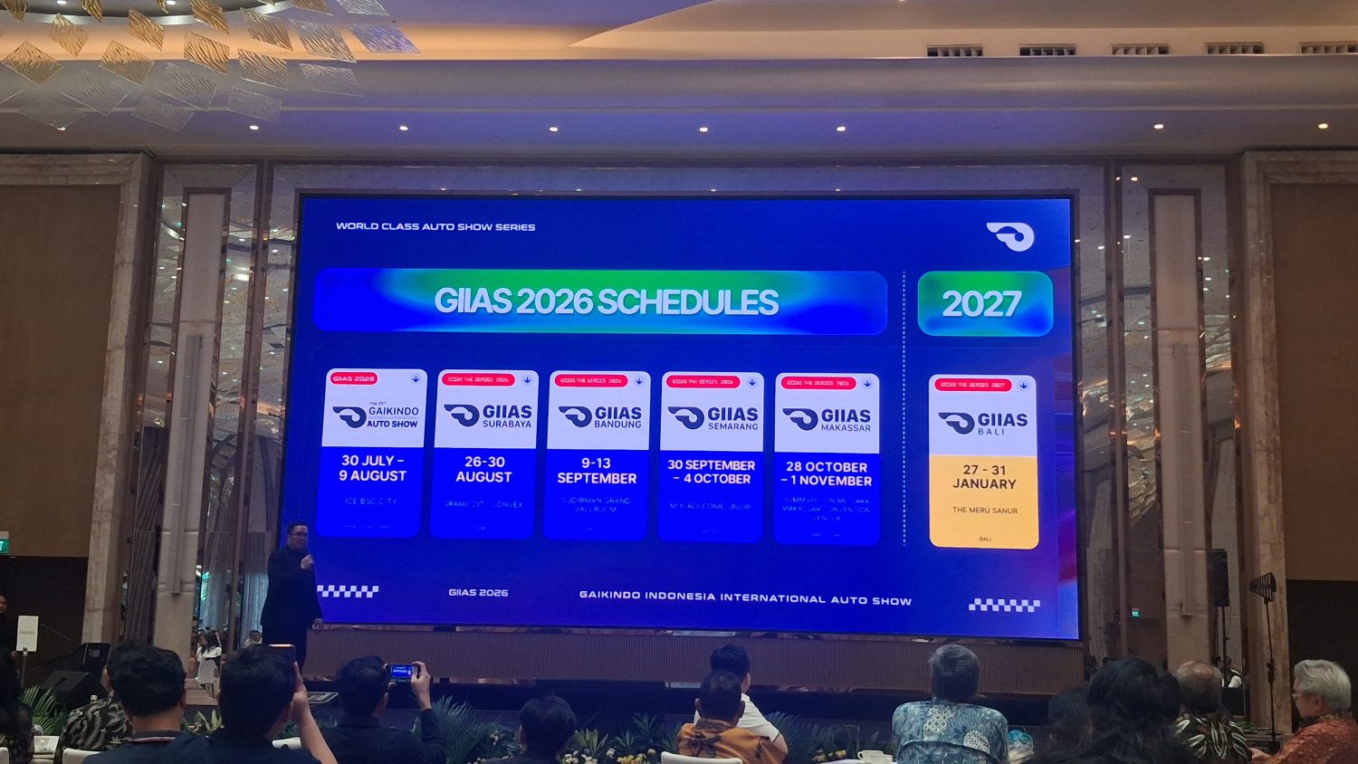 Siap-siap GIIAS 2026 Hadir di 5 Kota Besar, Surabaya hingga Makassar