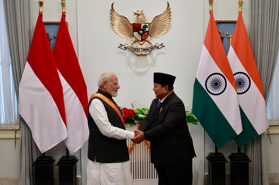 Prabowo dan Narendra Modi Sepakat Solusi Dua Negara Kunci Perdamaian Palestina