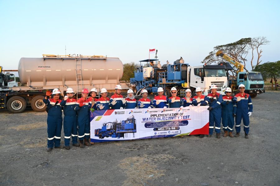 Pertamina Drilling Sukses Laksanakan Water Injectivity Test Perdana di Jatibarang, Perkuat Kesiapan CCS