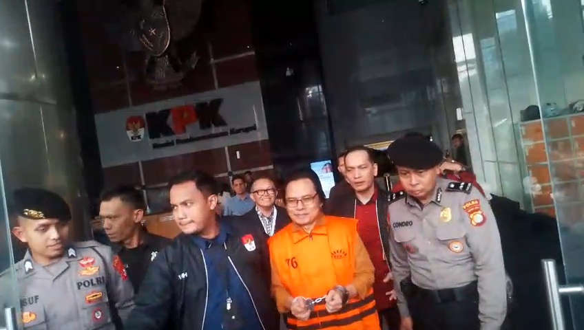 KPK Tahan Ma’ruf Cahyono Kasus Gratifikasi Setjen MPR
