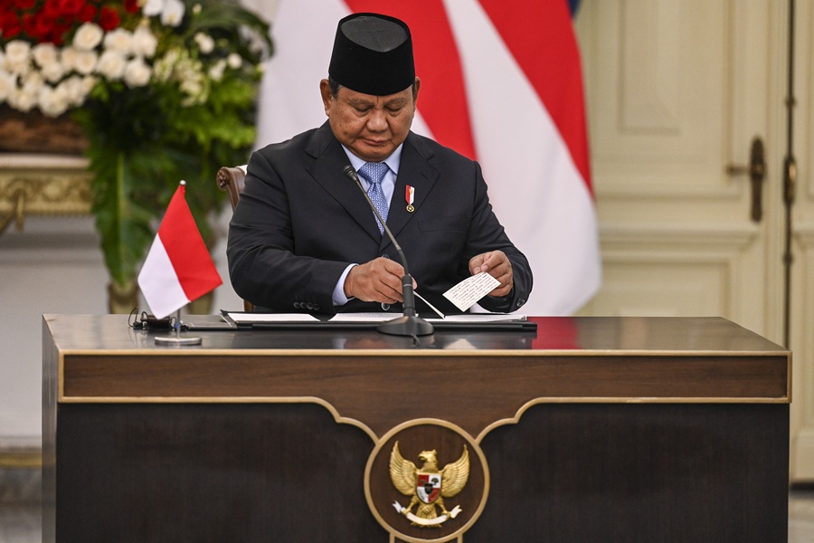 Bertemu PM Singapura, Prabowo: Kita Sepakat Kalau Ada Salah Paham Diselesaikan Terbuka
