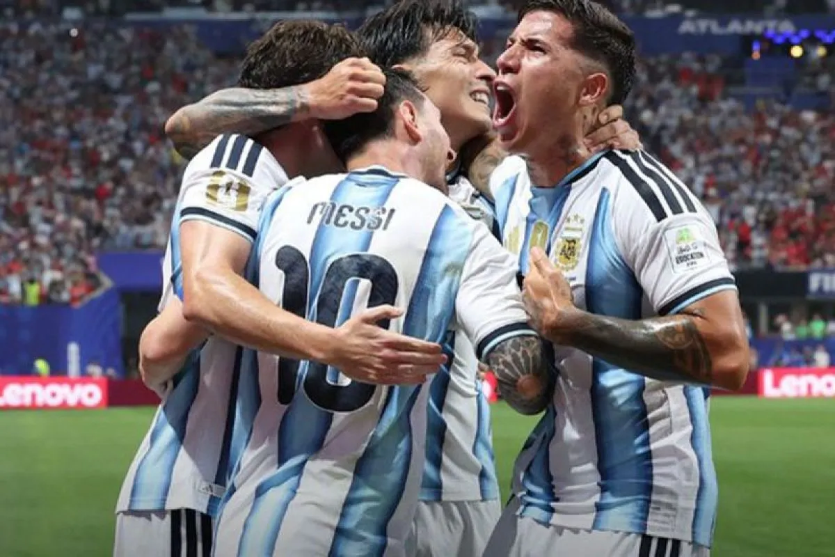 Mental Juara! Argentina Comeback Dramatis Singkirkan Mesir