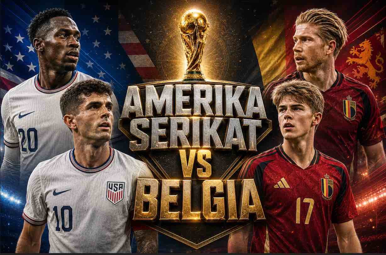 Amerika Serikat vs Belgia: Kutukan Menghantui Tuan Rumah