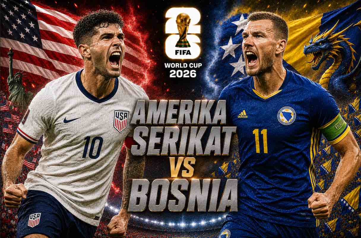 Amerika Serikat vs Bosnia: Sayap-Sayap Naga Siap Hancurkan Tuan Rumah
