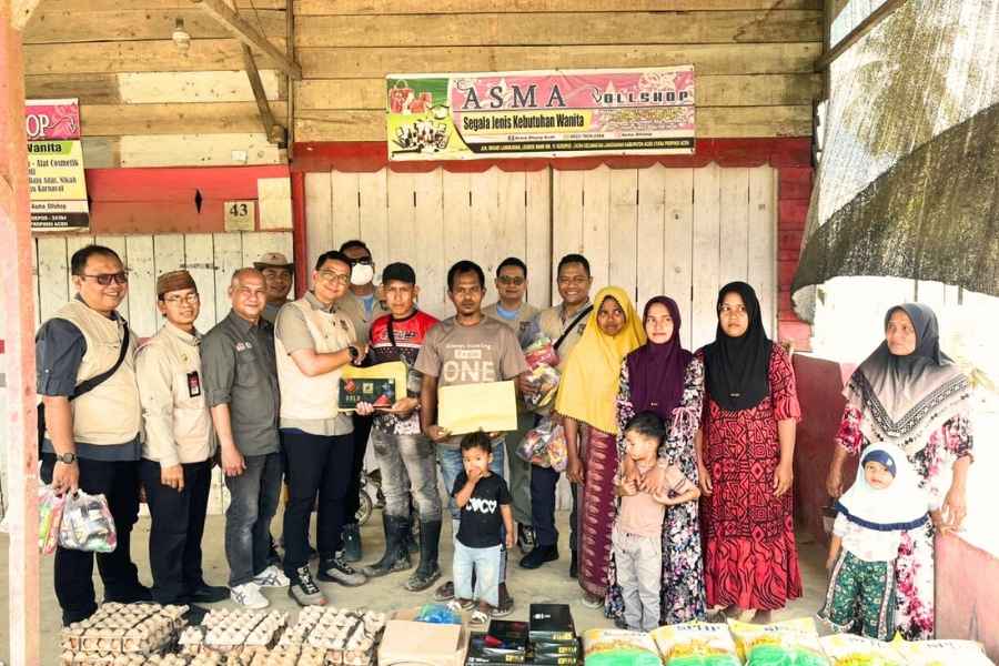 Tim Dukcapil untuk percepatan pemulihan, sekaligus memperkuat layanan administrasi kependudukan (adminduk) pascabencana di Aceh Utara. (Foto: Puspen Kemendagri)