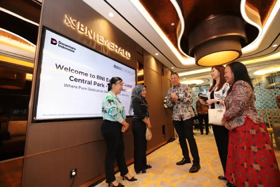 Seremoni re-opening BNI Emerald Center Central Park digelar Rabu (11/2/2026) di Jakarta. (Foto: Tutur/BNI)