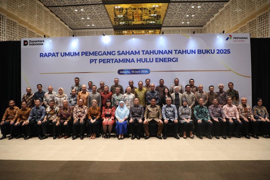 Rapat Umum Pemegang Saham Tahunan (RUPST) Tahun Buku 2025 di Jakarta, Rabu (10/6/2026) PT Pertamina Hulu Energi (PHE) (Foto: Tutur/Pertamina)
