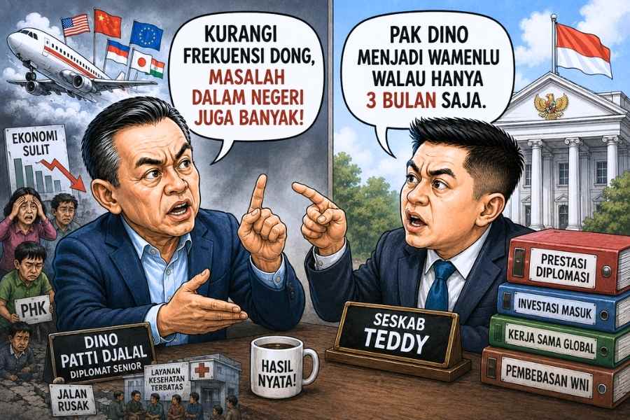 Tutur PoV: Perjalanan Luar Negeri Presiden dan Kritik Akuntabilitas Anggaran