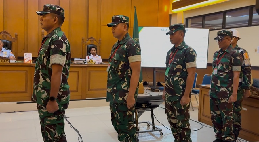 Dua dari Empat Anggota TNI Terdakwa Penyiraman Air Keras Andrie Yunus Dipecat
