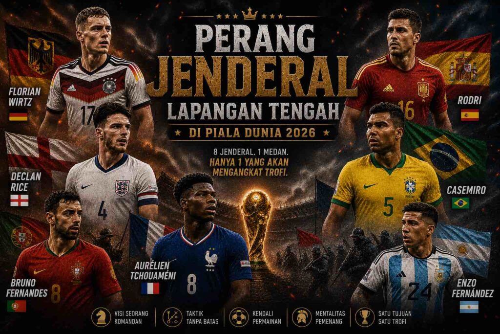 Pertarungan Para Jenderal Lapangan Tengah untuk Takhta Dunia