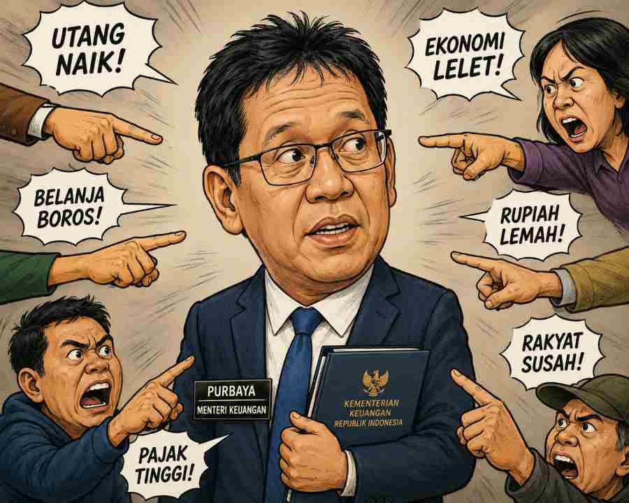 Tutur PoV: Jangan Sedikit-sedikit Menteri Keuangan Disalahkan